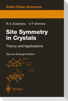 Site Symmetry in Crystals