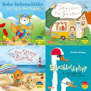Diverse. Maxi-Pixi-Box 119: Schöne Ferien! (4x5 Exemplare). Carlsen Verlag GmbH, 2025.