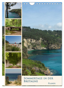 Sommertage in der Bretagne (Wandkalender 2025 DIN A4 hoch), CALVENDO Monatskalender