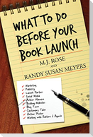 What To Do Before Your Book Launch