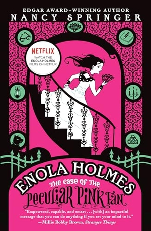 Springer, Nancy. The Case of the Peculiar Pink Fan - An Enola Holmes Mystery. Penguin LLC  US, 2010.