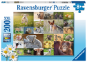 Ravensburger Kinderpuzzle - 13353 Süße Tierbabys - 200 Teile Puzzle für Kinder ab 8 Jahren