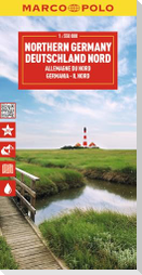 MARCO POLO Reisekarte Deutschland Nord 1:550.000