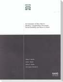 An Evaluation of New Mexico Workers Compensation Permanent Partial Disability and Return to Work 2001