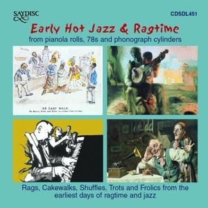 Early Hot Jazz & Ragtime. Naxos Deutschland Musik & Video Vertriebs-GmbH / Poing, 2019.