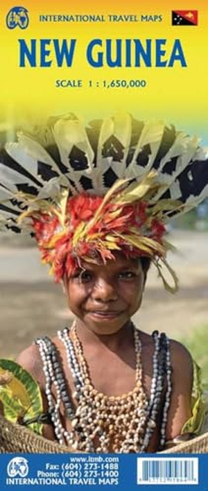 New  Guinea - 1:1650000. International Travel Maps, 2025.