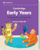 Cambridge Early Years Communication and Language for English as a Second Language Learner's Book 3B