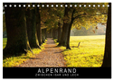 Alpenrand zwischen Isar und Lech (Tischkalender 2025 DIN A5 quer), CALVENDO Monatskalender