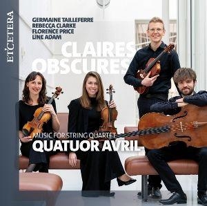 Claires-Obscures - Music for String Quartet. Integral, 2026.