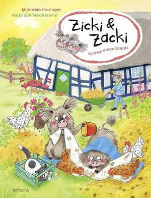 Holzinger, Michaela. Zicki & Zacki suchen einen Schatz - Fröhliche Bauernhofgeschichte für Kinder ab 4 Jahren. rotfuchs, 2026.