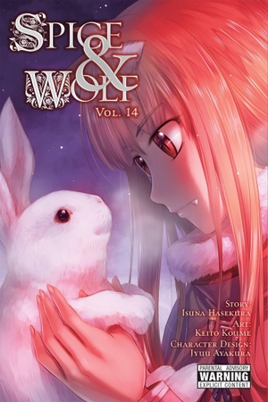 Hasekura, Isuna / Bernhardt, Jasmine et al. Spice and Wolf, Vol. 14 (manga). Little, Brown & Company, 2017.