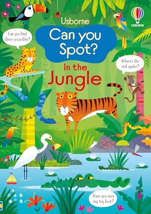 Robson, Kirsteen. Can you Spot? In the Jungle. Usborne Publishing Ltd, 2025.
