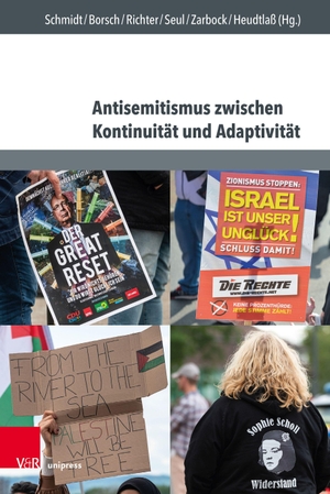 Schmidt, Lennard / Andreas Borsch et al (Hrsg.). Antisemitismus zwischen Kontinuität und Adaptivität - Interdisziplinäre Perspektiven auf Geschichte, Aktualität und Prävention. V & R Unipress GmbH, 2022.