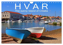 Hvar The sunny Island of Croatia (Wall Calendar 2025 DIN A4 landscape), CALVENDO 12 Month Wall Calendar