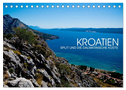 Kroatien - Split und die dalmatinische Küste (Tischkalender 2025 DIN A5 quer), CALVENDO Monatskalender