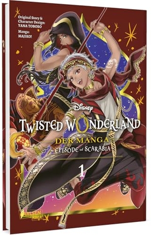 Toboso, Yana. Twisted Wonderland: Der Manga - Episode of Scarabia 1 - Ein spannender Manga voller Magie, Intrigen und Wüstenzauber. Carlsen Verlag GmbH, 2026.