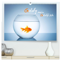 Goldy - mein Goldfisch (hochwertiger Premium Wandkalender 2024 DIN A2 quer), Kunstdruck in Hochglanz