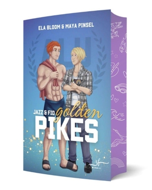 Pinsel, Maya / Ela Bloom. Golden Pikes - Gay University Sports Romance mit Opposites Attract und Forced Proximity. Zeilenfluss, 2026.