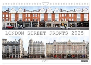 Rom, Jörg. London Street Fronts 2025 / UK-Version (Wall Calendar 2025 DIN A4 landscape), CALVENDO 12 Month Wall Calendar - A unique perspective on Londons historic architecture. This calendar presents street facades from the english capital in photographic montage works.. Calvendo, 2024.