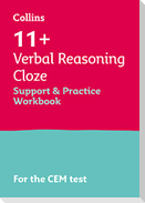 Collins 11+ - 11+ Verbal Reasoning Cloze Support and Practice Workbook