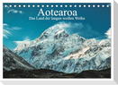 Aotearoa - Das Land der langen weißen Wolke (Tischkalender 2025 DIN A5 quer), CALVENDO Monatskalender