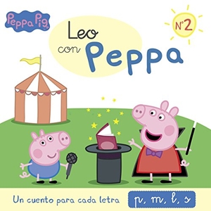Hasbro / Eone. Peppa Pig. Un cuento para cada letra, p, m, l, s. Ediciones Beascoa, 2018.