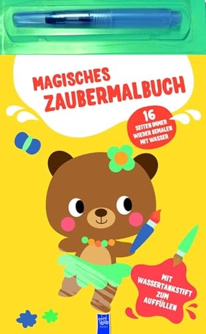 Magisches Zaubermalbuch - Gelb (Bär). Yo Yo Books, 2025.