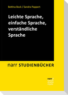 Leichte Sprache, Einfache Sprache, verständliche Sprache