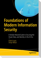 Foundations of Modern Information Security