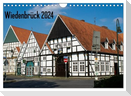 Wiedenbrück 2024 (Wandkalender 2024 DIN A4 quer), CALVENDO Monatskalender