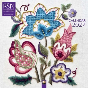 Flame, Tree. Royal School of Needlework 2027 - Original Flame Tree Publishing-Kalender [Kalender]. Browntrout Verlags GmbH, 2026.