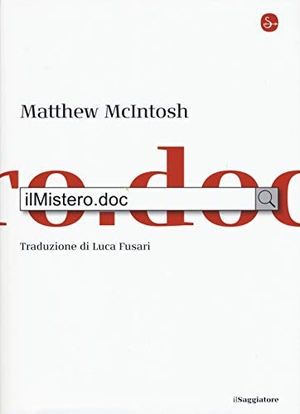 McIntosh, Matthew. ilMistero.doc. , 2020.