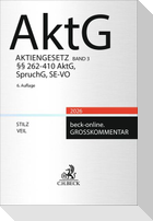 Aktienrecht  Band 3: §§ 262-410 AktG, SpruchG, SE-VO