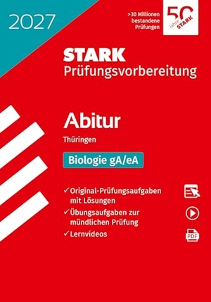 STARK Biologie - Abitur 2027 Thüringen - Prüfungsvorbereitung. Stark Verlag GmbH, 2026.
