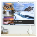 ISLAND Ein fantastisches Erlebnis (hochwertiger Premium Wandkalender 2025 DIN A2 quer), Kunstdruck in Hochglanz