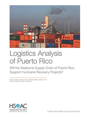 Resnick, Adam C / Decicco, Anthony et al. Logistics Analysis of Puerto Rico - Will the Seaborne Supply Chain of Puerto Rico Support Hurricane Recovery Projects?. RAND Corporation, 2020.