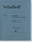 Hot-Sonate für Altsaxophon und Klavier, Urtext