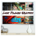 Lost Places Graffiti (hochwertiger Premium Wandkalender 2025 DIN A2 quer), Kunstdruck in Hochglanz
