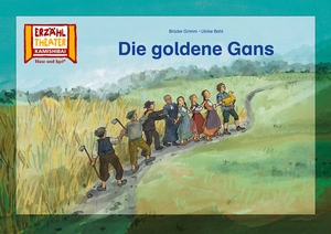 Grimm, Brüder. Die goldene Gans / Kamishibai Bildkarten - 8 Bildkarten für das Erzähltheater. Hase und Igel Verlag GmbH, 2024.