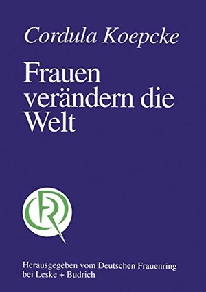 Frauen verändern die Welt. VS Verlag für Sozialwissenschaften, 2012.