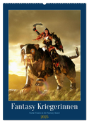 Fantasy Kriegerinnen (Wandkalender 2025 DIN A2 hoch), CALVENDO Monatskalender