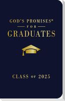 God's Promises for Graduates: Class of 2025 - Navy NKJV