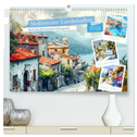 Mediterrane Landschaften (hochwertiger Premium Wandkalender 2025 DIN A2 quer), Kunstdruck in Hochglanz