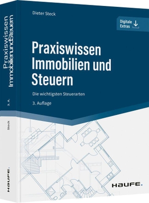 Steck, Dieter. Praxiswissen Immobilien und Steuern - Die wichtigsten Steuerarten. Haufe Lexware GmbH, 2022.