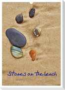 Stones on the beach (Wall Calendar 2024 DIN A3 portrait), CALVENDO 12 Month Wall Calendar