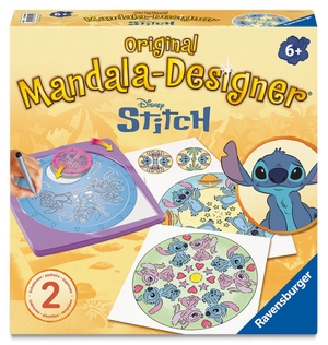 Mandala-Designer Midi Disney Stitch - Zeichenset für endlose Mandalas. Ravensburger Spieleverlag, 2026.