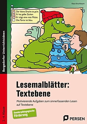 Kirschbaum, Klara. Lesemalblätter: Textebene - Motivierende Aufgaben zum sinnerfassenden Lesen auf Textebene - Sonderpädagogische Förderung (2. bis 4. Klasse). Persen Verlag i.d. AAP, 2020.