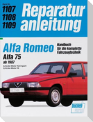 Alfa Romeo. Alfa 75 ab 1987. 2,0-Liter-Motor Twin Spark / 3,0-Liter-Motor V6