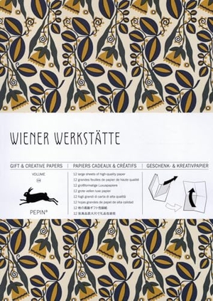 Roojen, Pepin Van. Wiener Werkstaette - Gift & Creative Paper Book Vol. 104. Pepin Press B.V., 2020.