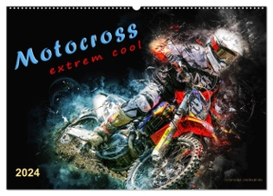 Roder, Peter. Motocross - extrem cool (Wandkalender 2024 DIN A2 quer), CALVENDO Monatskalender - Motocross, faszinierender Extremsport mit spektakulären Sprüngen. Calvendo, 2023.